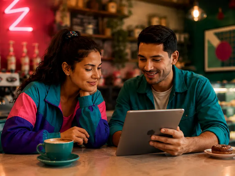 Promoción clara y rentable para atraer clientes a una cafetería