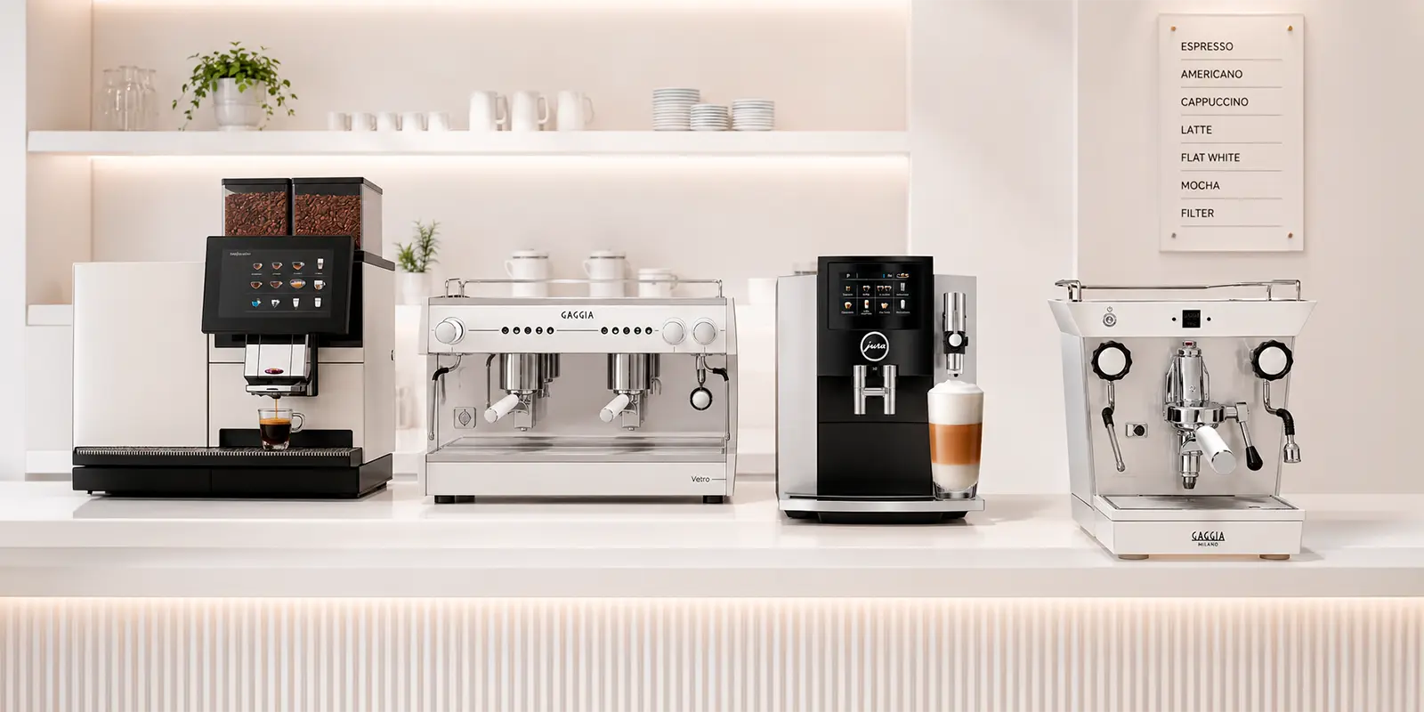 Cafetera tradicional vs superautomática: cuál conviene más para negocio