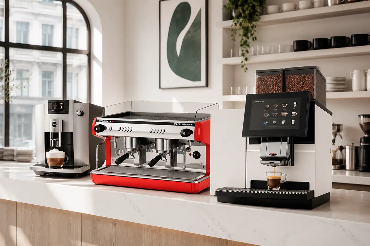 Comparativa entre cafetera tradicional y superautomática