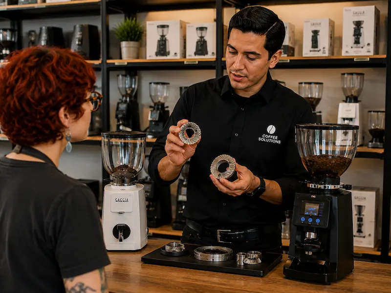 Comparación de molinos profesionales para cafetería