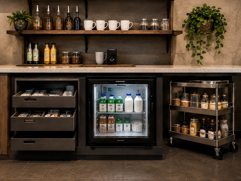 Almacenamiento en barra de café