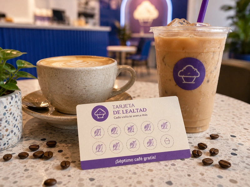 Programa de fidelización para cafetería
