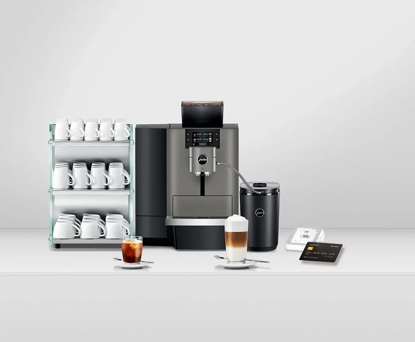 Cafetera superautomática JURA X10 profesional para oficina y empresa
