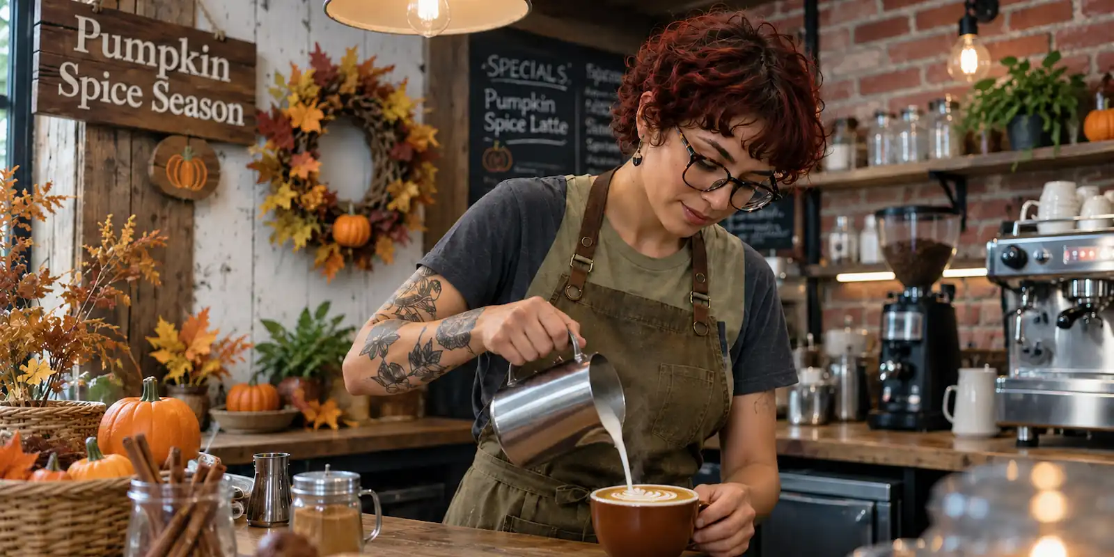 Ideas de menú de otoño para cafeterías 2026