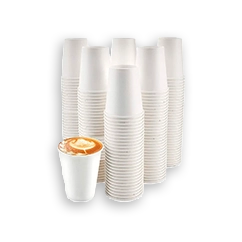 Vasos, Tapas, Fajillas, Charolas y Agitadores