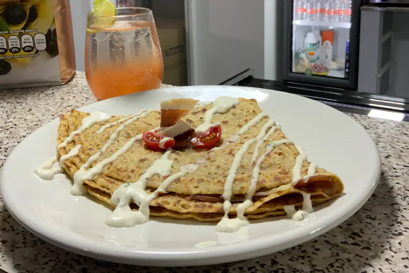 Crepas saladas