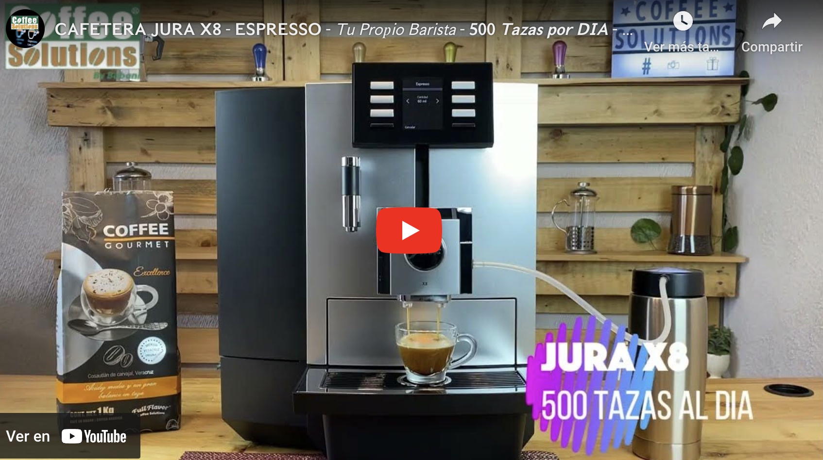 Cafetera X8 - Jura X8 - Cafetera Superautomatica X8