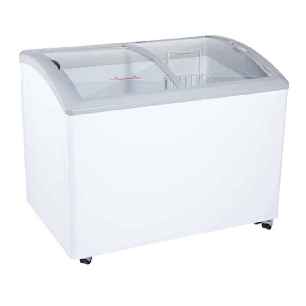 Congelador Horizontal Imbera HF-10-1F Tapa Vidrio Curvo