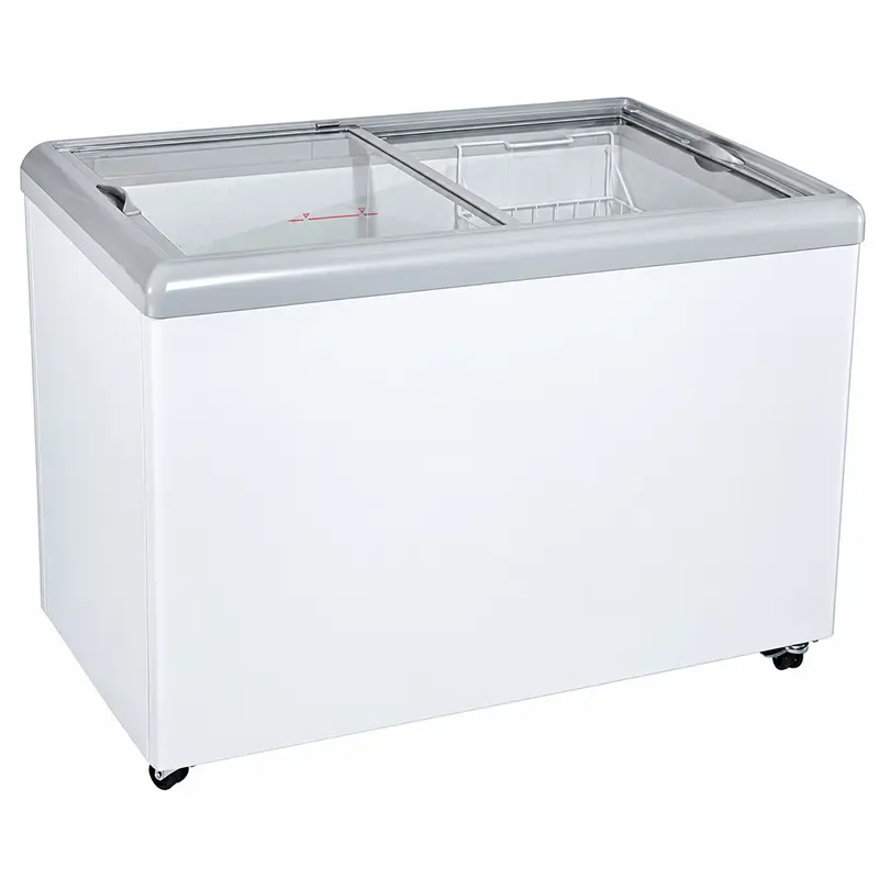 Congelador Horizontal Imbera HF14 ST Tapa Vidrio Plano 14 Pies