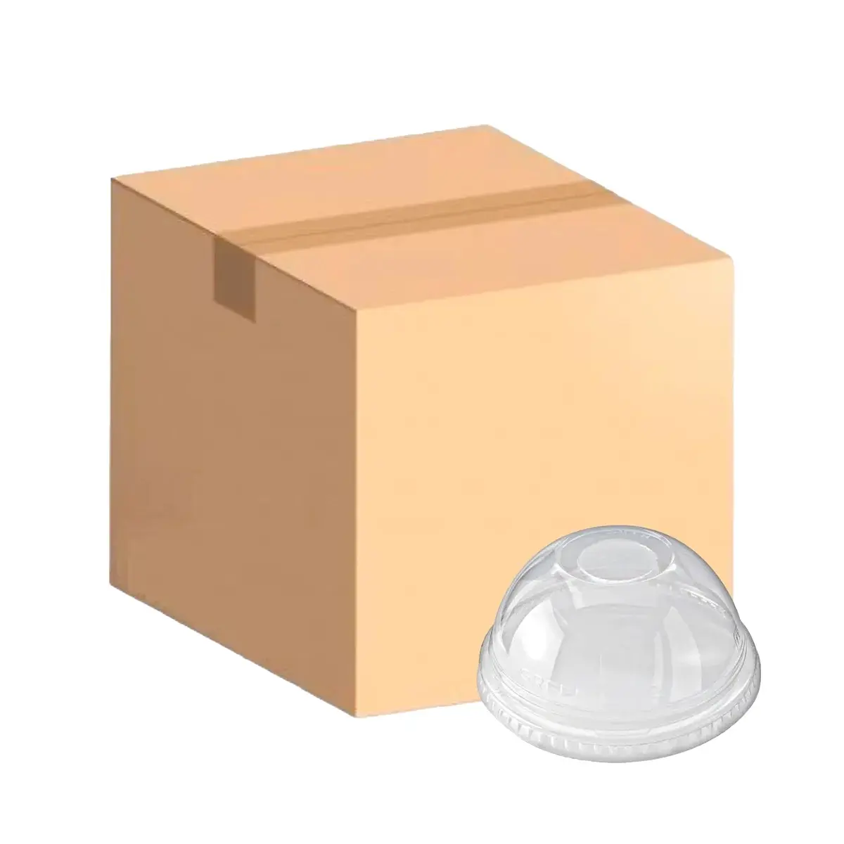 Tapa Domo Para Vaso de Papel Bebidas Frias 16oz, Caja 1,000pz
