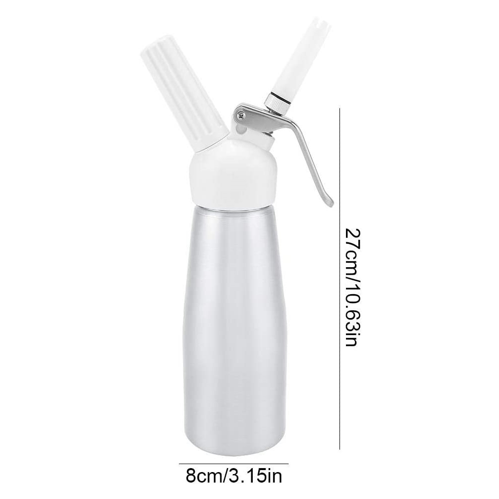 Dispensador de Crema Batida / Sifón Checo Color PLATA