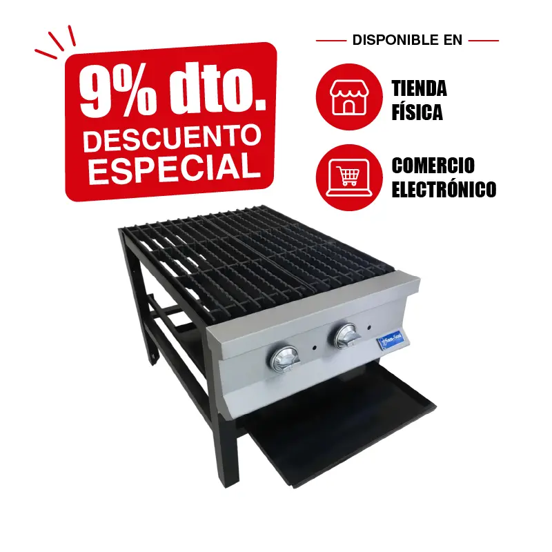 Fogón Industrial Heavy Duty San-Son SSF1 | Fogón Comercial de Alta Potencia