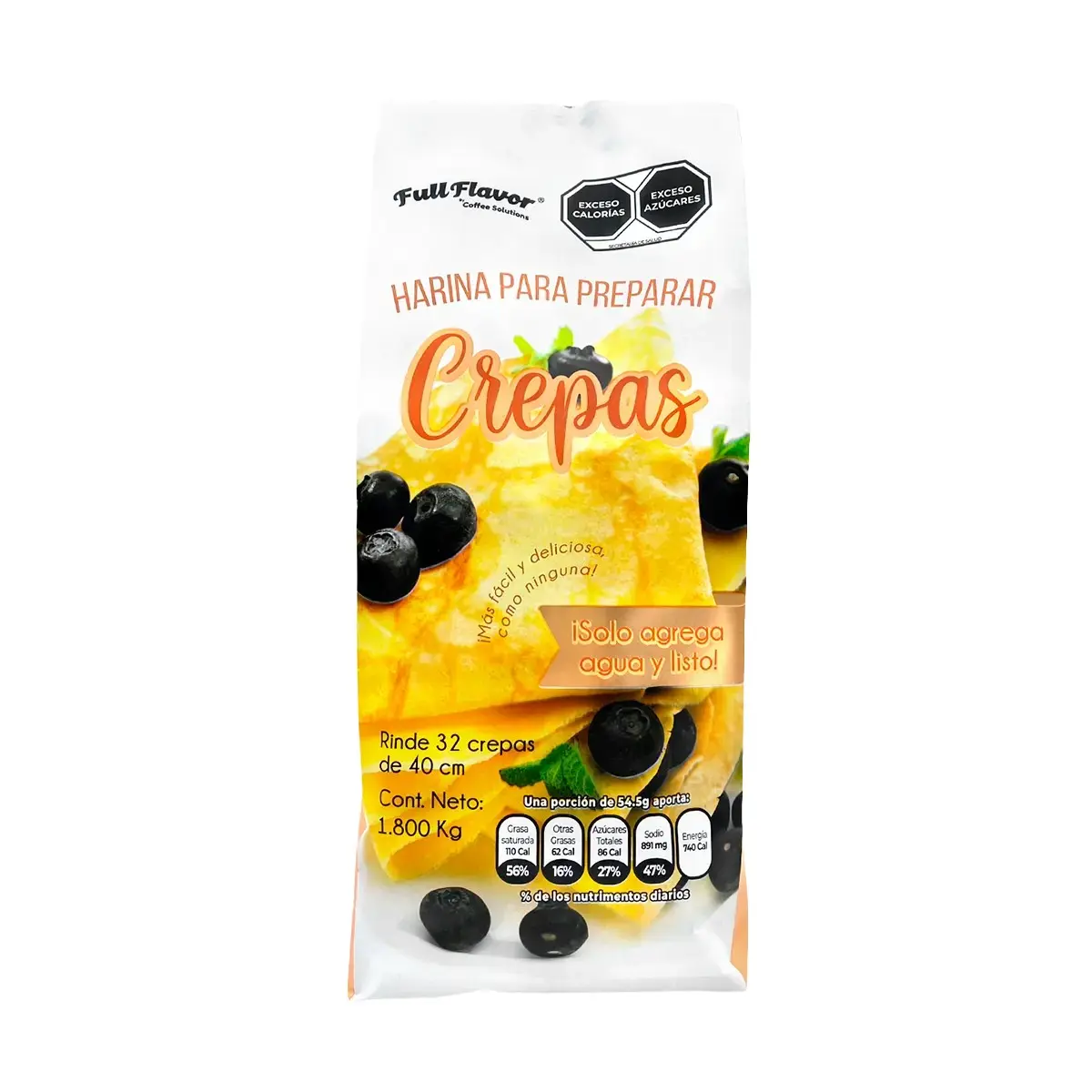Harina para crepas Full Flavor