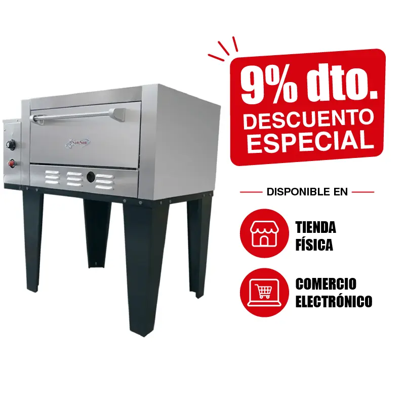 Horno Pizzero JR San-Son ZPJR | Horno Industrial Para Pizza