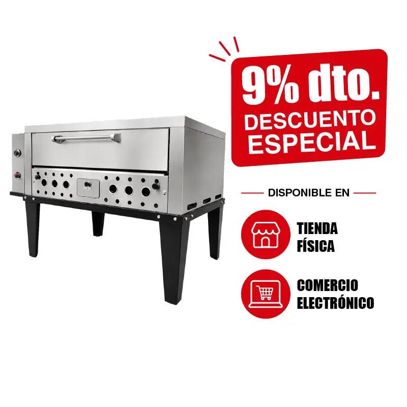 Horno Pizzero Comercial San-Son ZPRZ | Horno Industrial a Gas Para Pizza