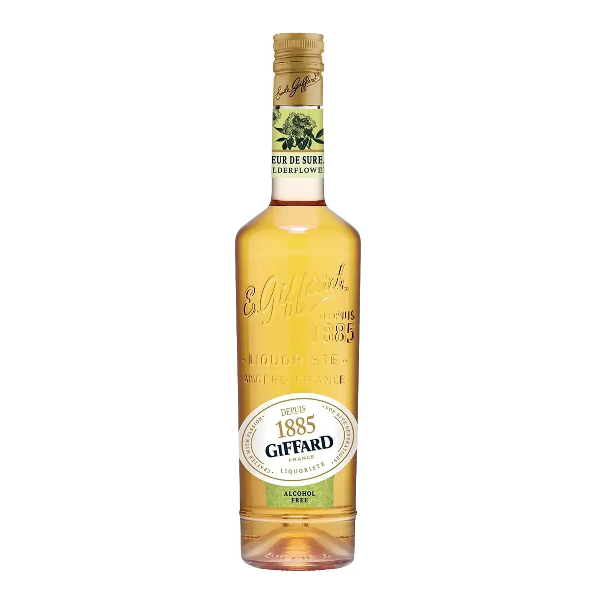 Jarabe Giffard Sin Alcohol Sureau (Flor de Saúco) – Botella de 700 ml
