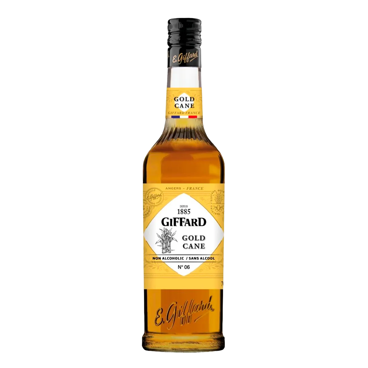 Jarabe Giffard Caña Dorada (Ron Blanco) Sin Alcohol – Botella de 700 ml