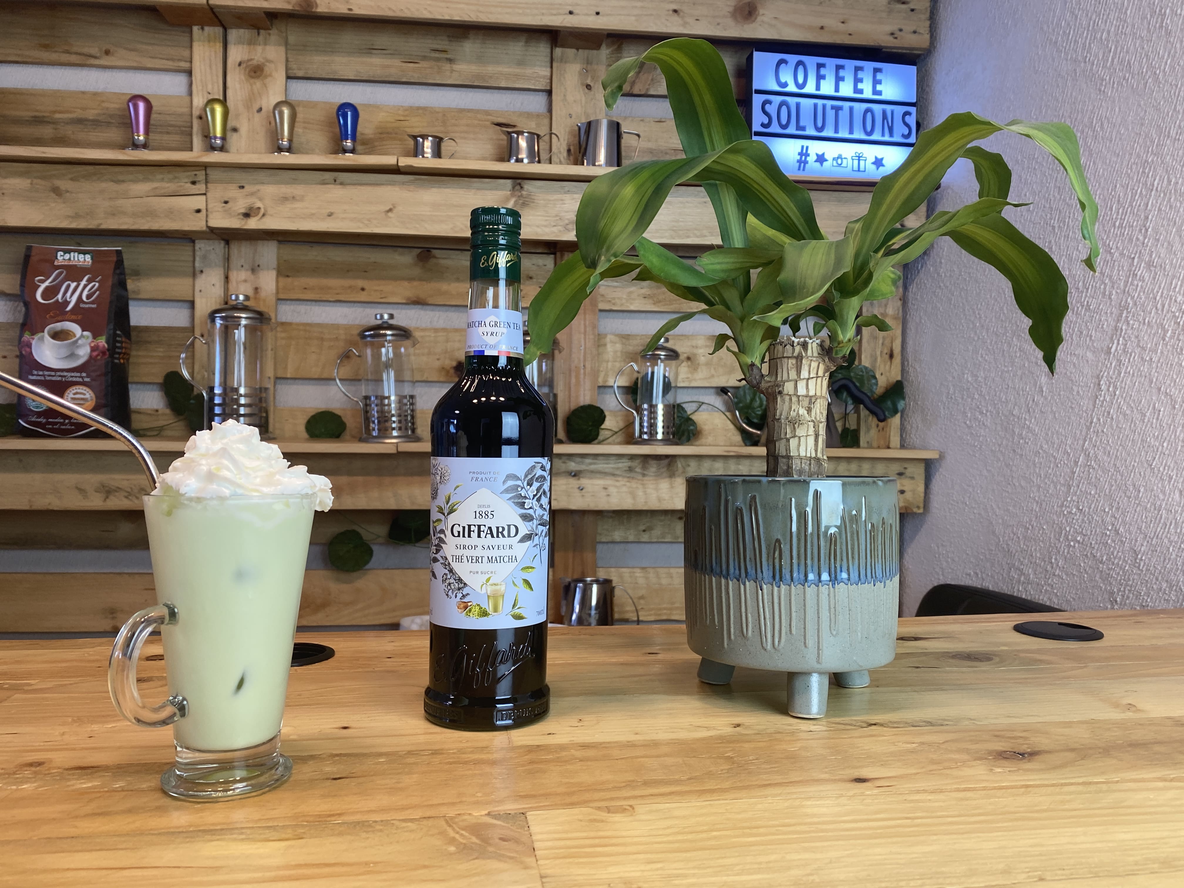Jarabe Giffard Sabor Matcha 700 ml. Jarabes GIFFARD