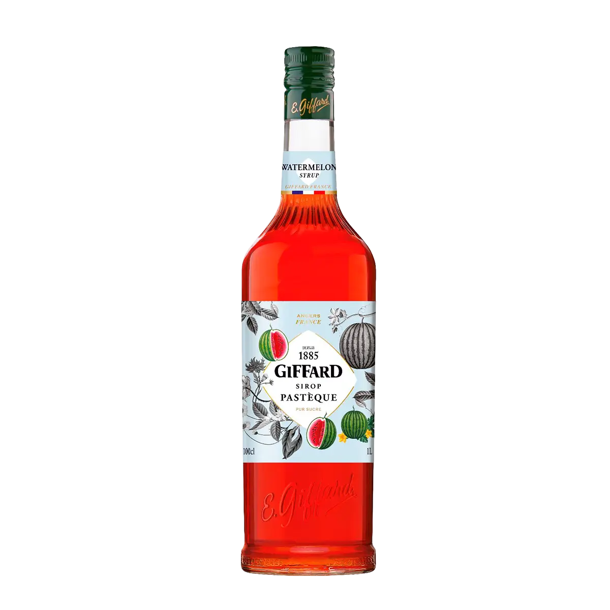 Jarabe Giffard Sabor Sandía – Botella de 1 Litro
