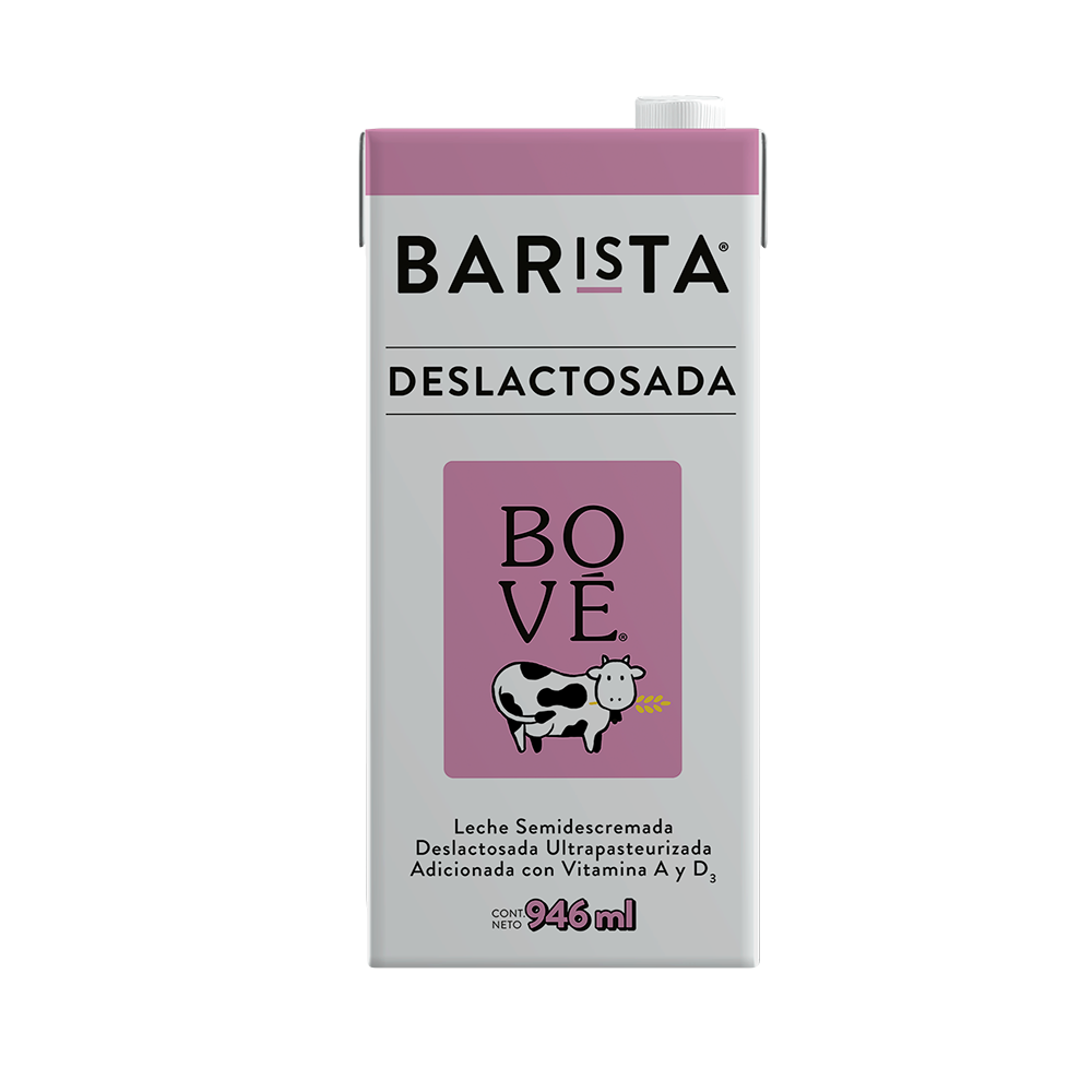 Leche Deslactosada Barista 946 ml – Bové
