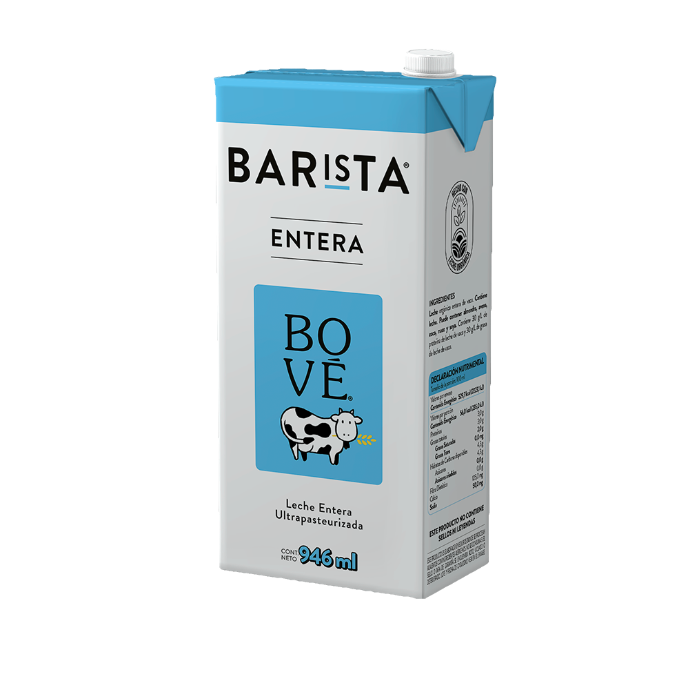 Leche Entera Barista Bové 946 ml