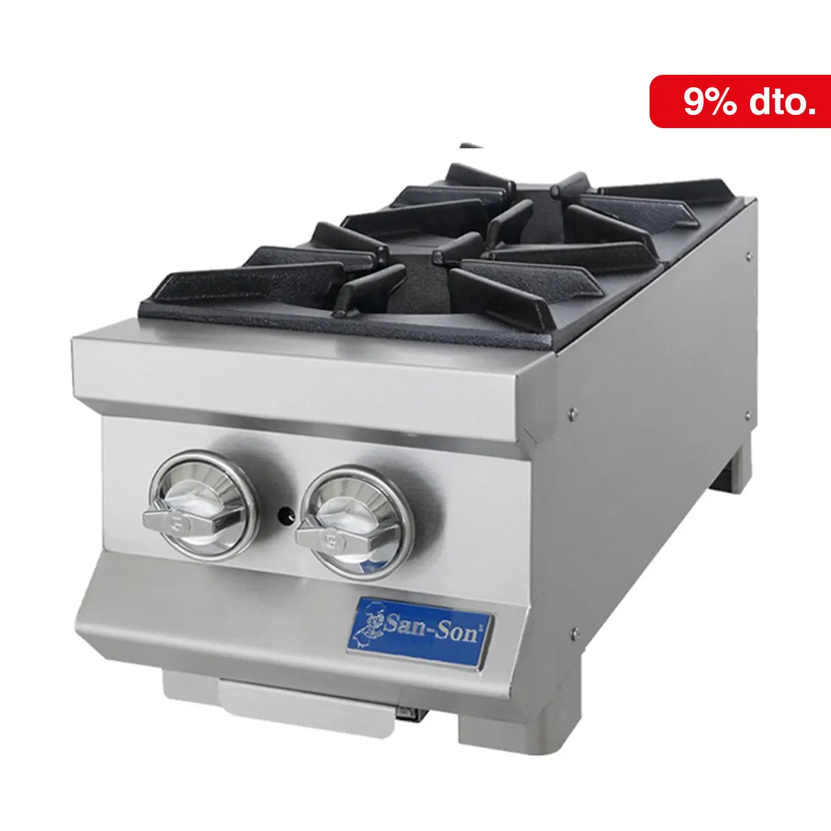 Parrilla Industrial San-Son 2 Quemadores SS2Q | Parrilla Comercial