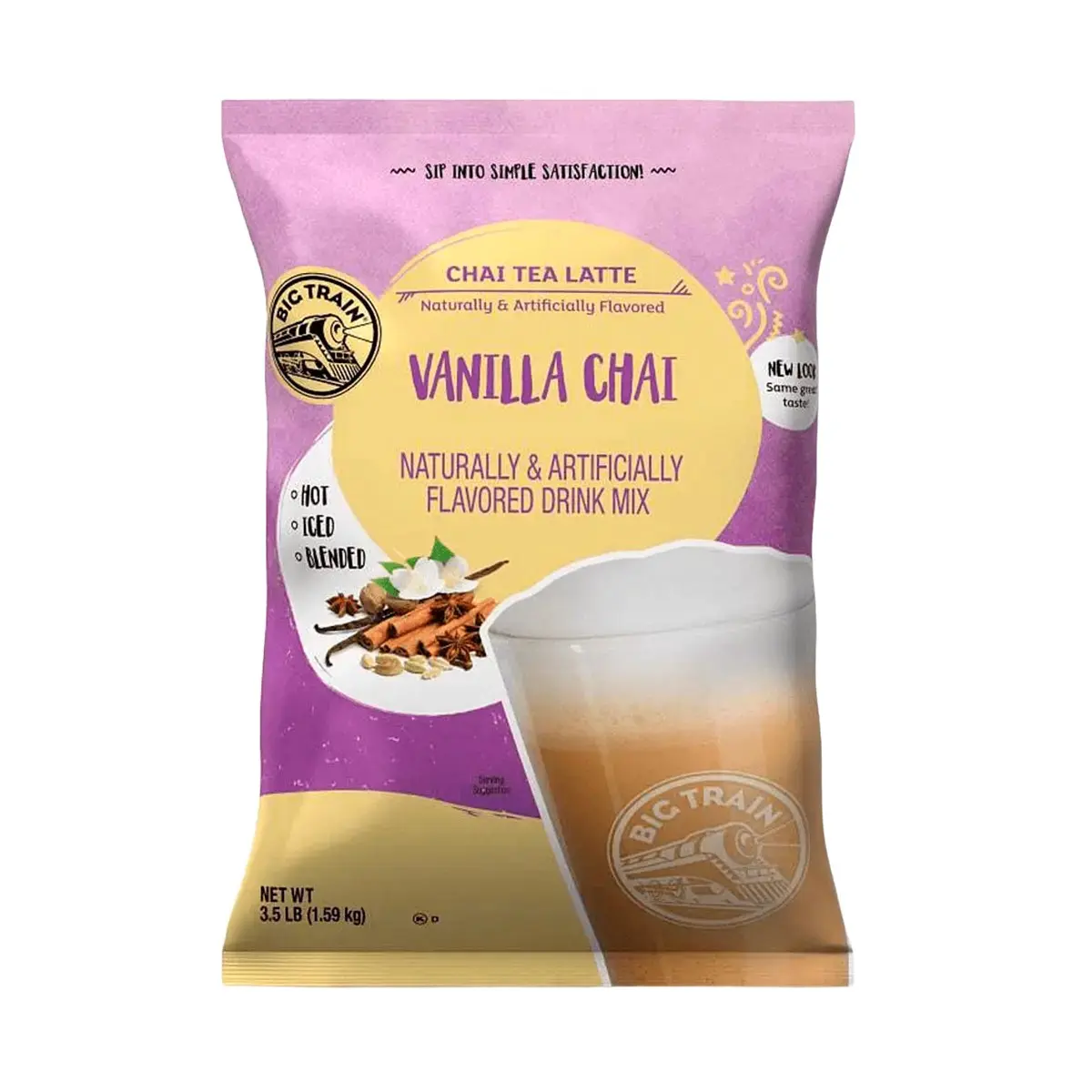 Polvo Big Train Vainilla Chai 1.59 Kg