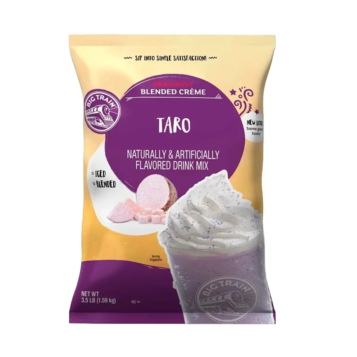 Polvo Big Train Taro 1.59 Kg
