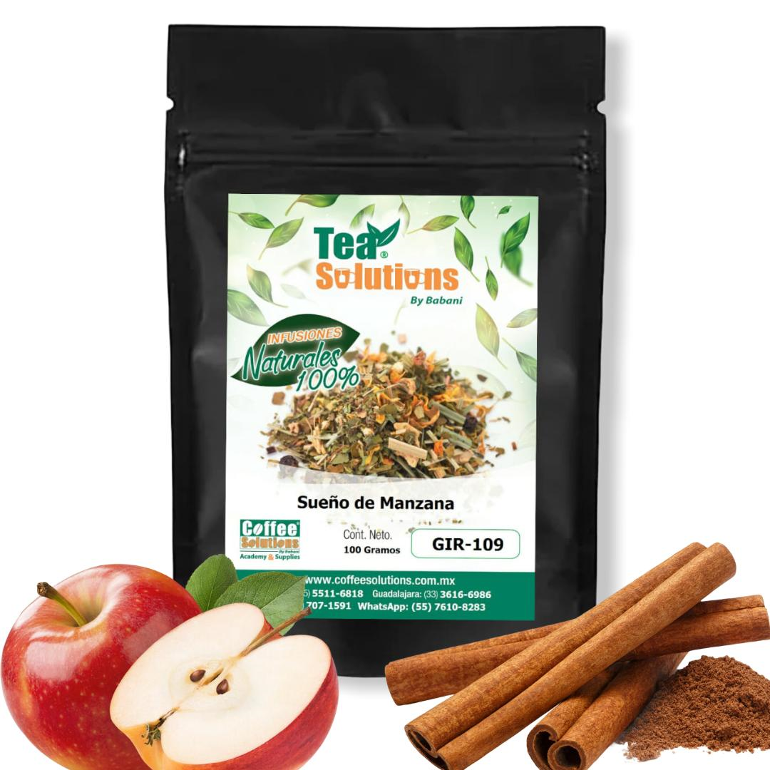 Tisana Sueño de Manzana 100g | Infusión Frutal Gourmet Para Té y Bebidas