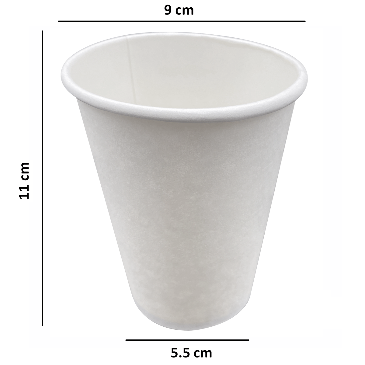 Vaso de Papel Biodegradable Decorado 12oz, Manga 50pz