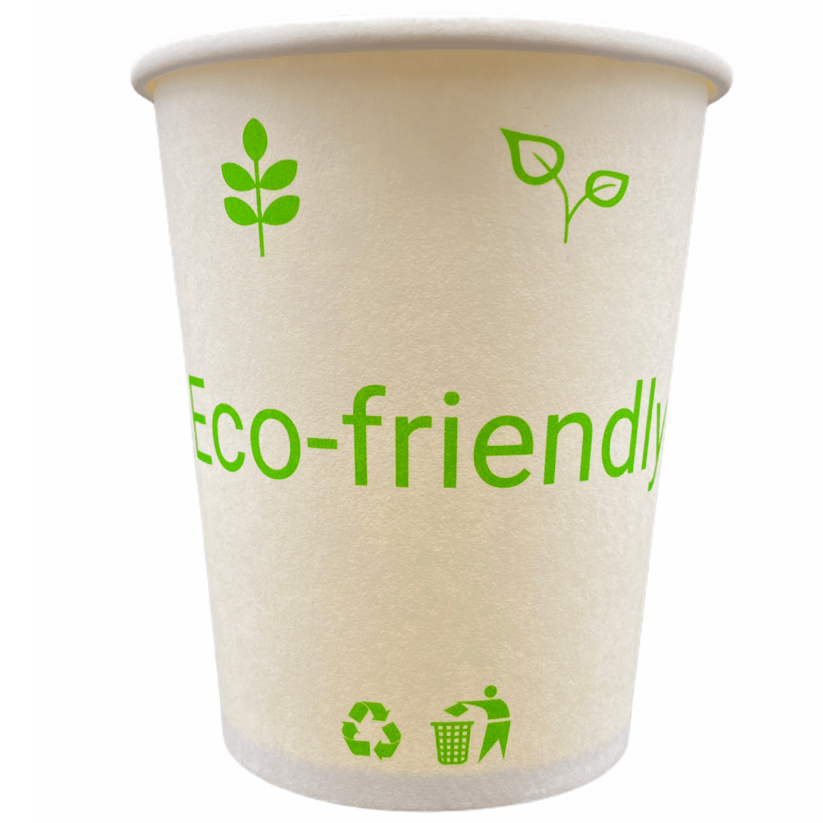 Vaso de Papel Biodegradable Decorado 8oz, Manga 50pz