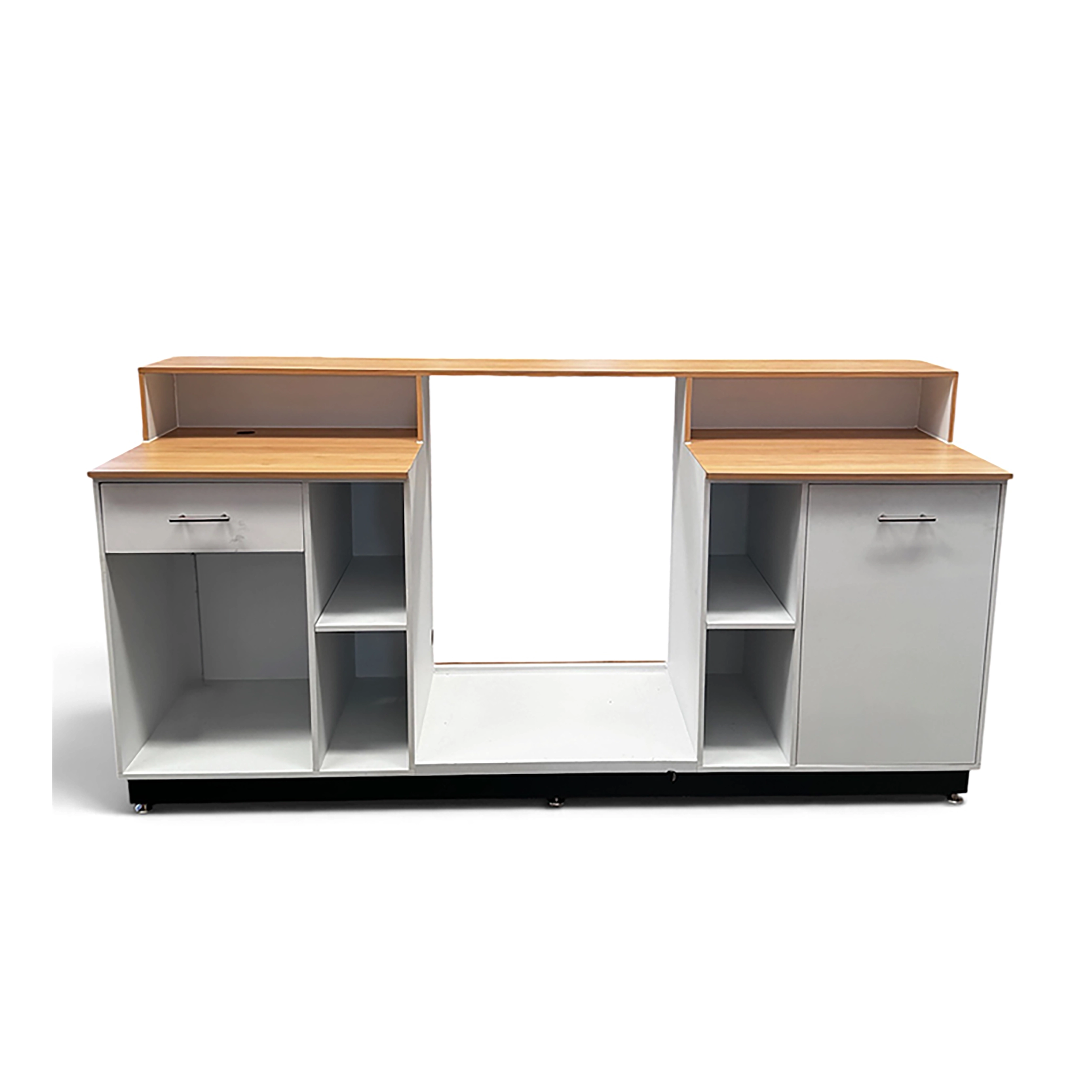 Barra para Cafetería OWLIE 2.20 m con Vitrina Refrigerada RTW-129L