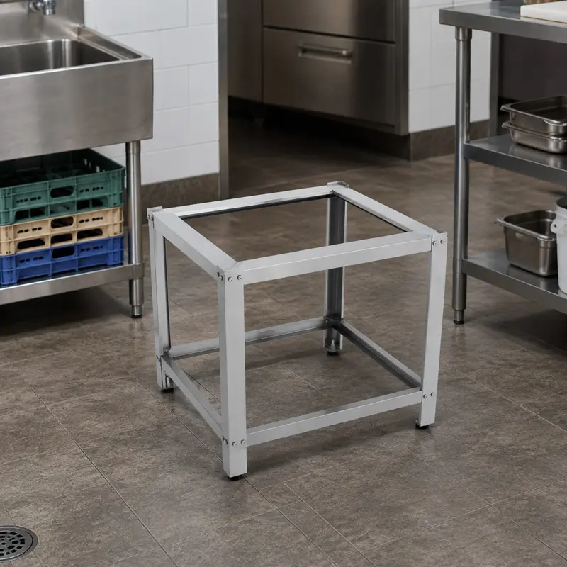 Base de Acero Inoxidable 48” BM48 | Base Industrial Tipo Sanitaria