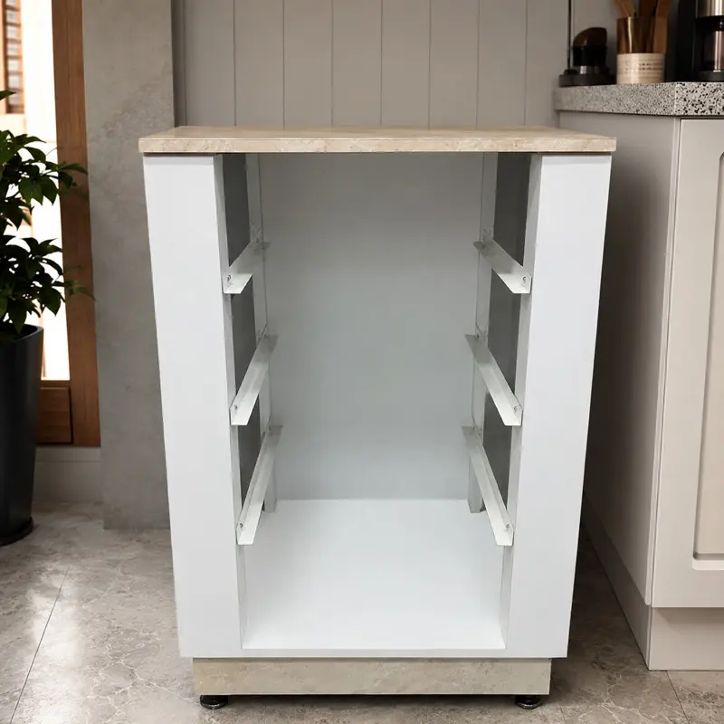 Base en Madera para Horno de Conveccion EB-1A, Para Barra Chambery