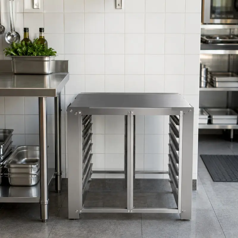 Base para Horno San-Son Q60-U BASEA160Q | Base Industrial de Acero Inoxidable