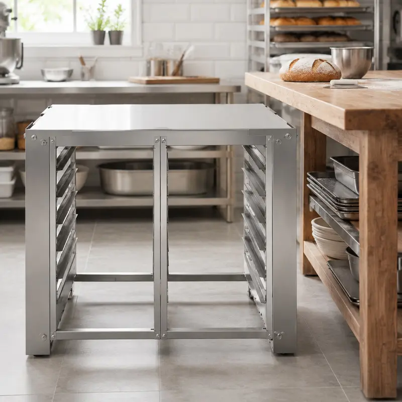 Base para Horno San-Son Q60-U BASEA160Q | Base Industrial de Acero Inoxidable