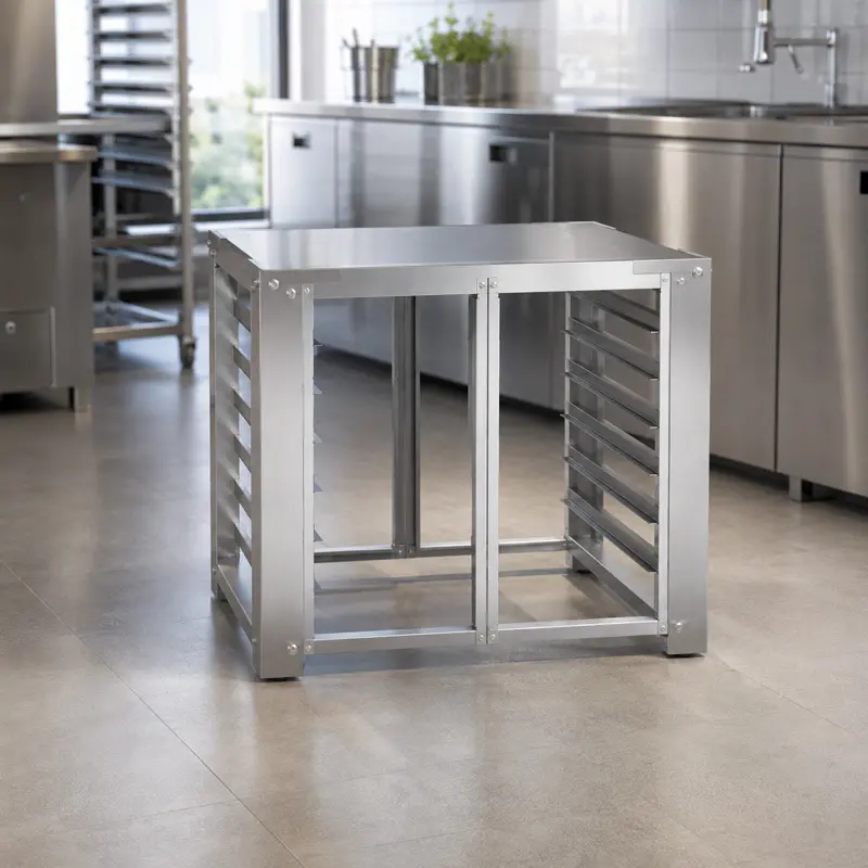 Base para Horno San-Son Q90-U BASEA190Q | Base Industrial de Acero Inoxidable