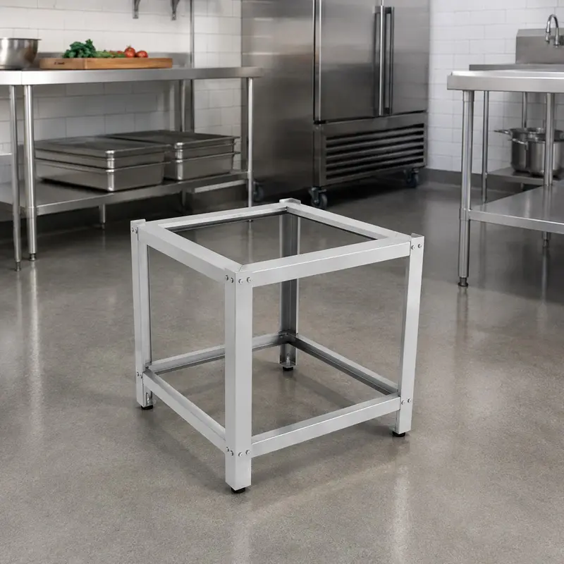 Base de Acero Inoxidable 36” BM36 | Base Industrial Tipo Sanitaria