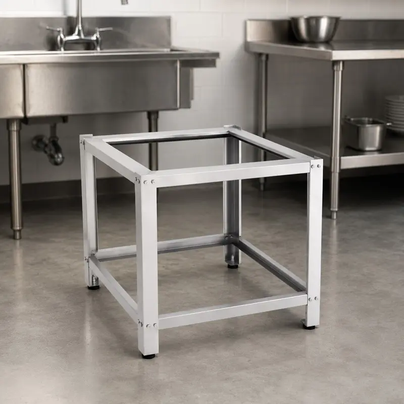 Base de Acero Inoxidable 36” BM36 | Base Industrial Tipo Sanitaria