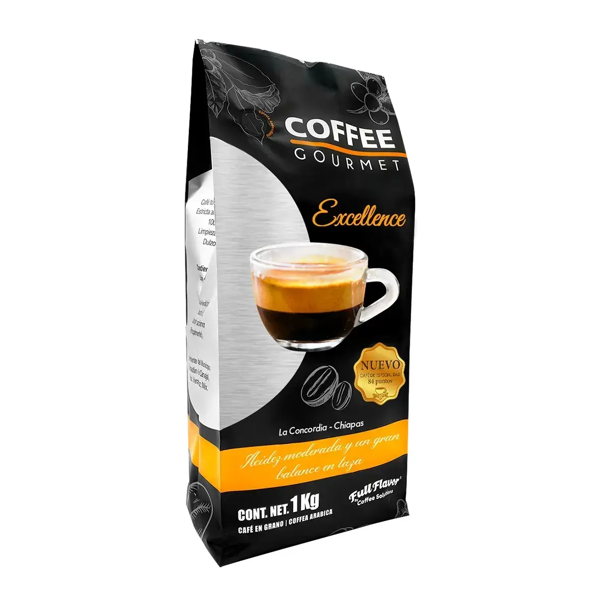 Cafe en Grano Gourmet de Especialidad Bolsa 1 Kilo