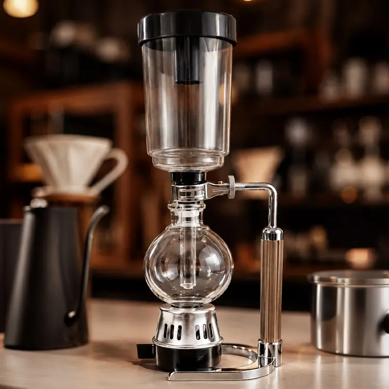 Cafetera de Sifón 3 Tazas | Syphon Coffee Maker Profesional