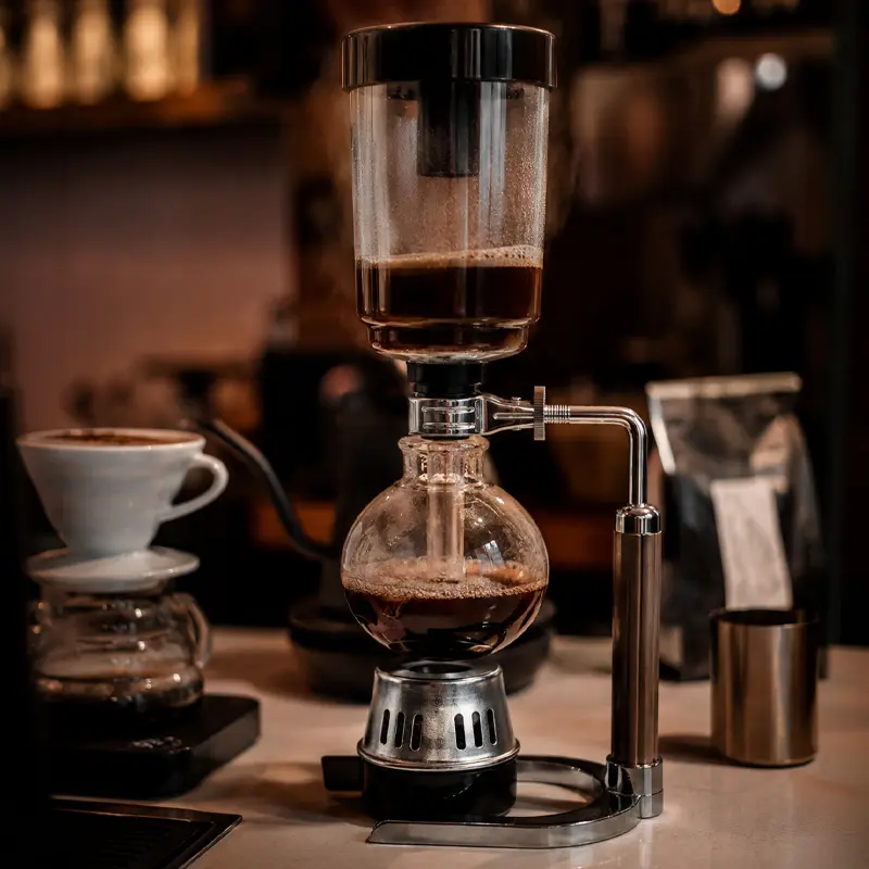 Cafetera de Sifón 3 Tazas | Syphon Coffee Maker Profesional