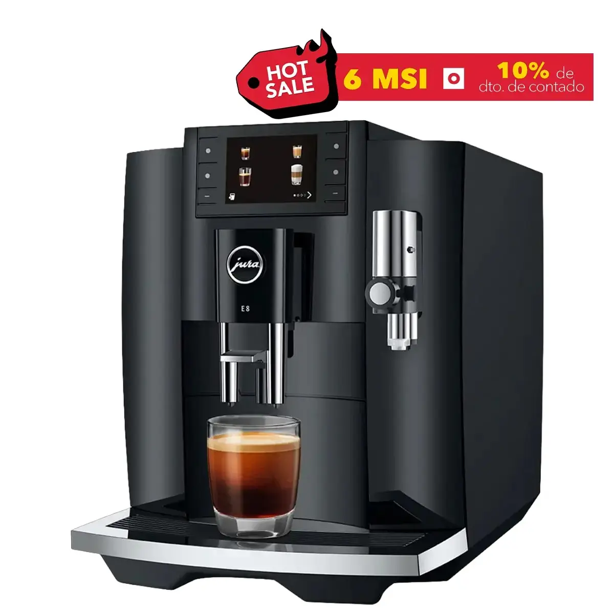 Cafetera Jura E8 Negra