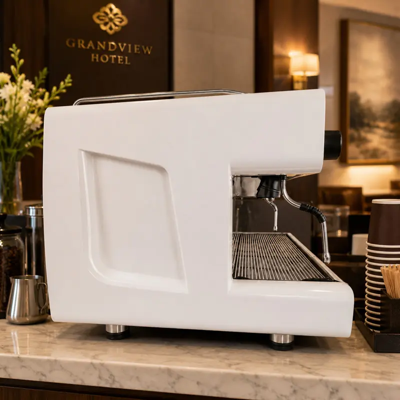 Cafetera Industrial 2 Grupos La Vetro Pro - 240 Tazas por Hora - Cafetera Italiana