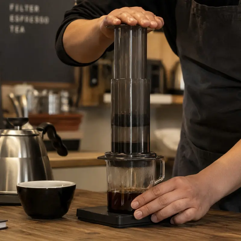 AeroPress, Para Cafe Espresso 