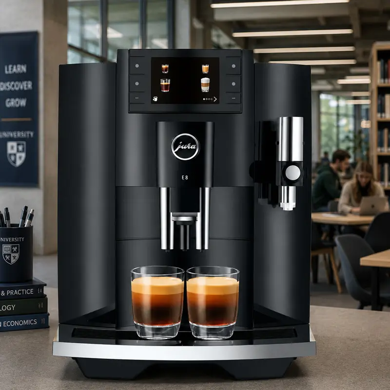 Cafetera Jura E8 Negra - Cafetera Superautomática