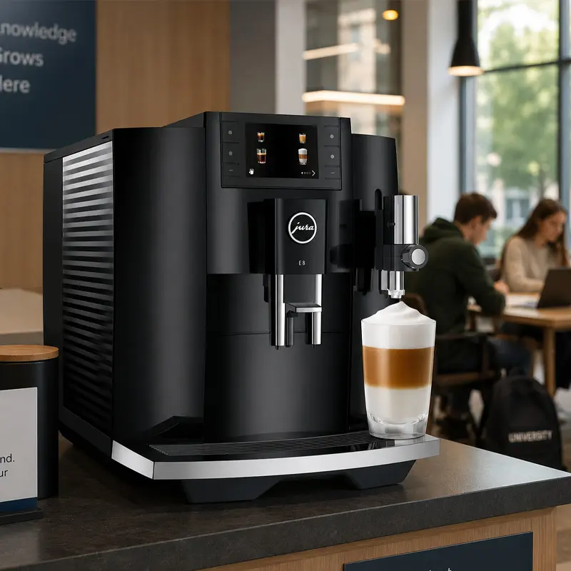 Cafetera Jura E8 Negra - Cafetera Superautomática