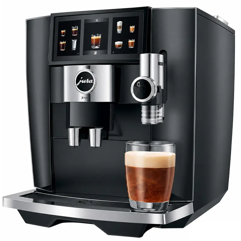 Cafetera Jura J8 TWIN DIAMON BLACK - Cafetera Superautomática