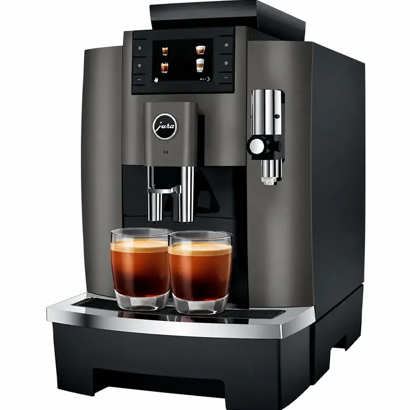 Cafetera Jura W8 Dark Inox – Cafetera Superautomática Profesional