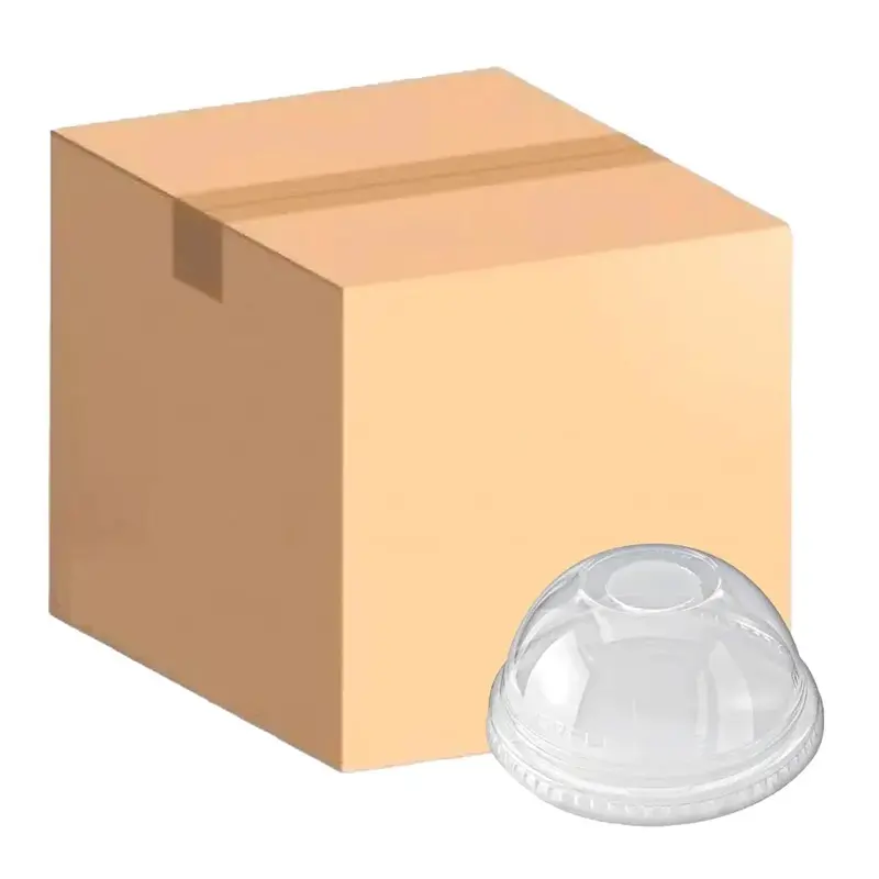 Tapa Domo Para Vaso de Papel Bebidas Frias 16oz, Caja 1,000pz